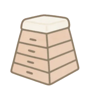 跳び箱の開脚跳び